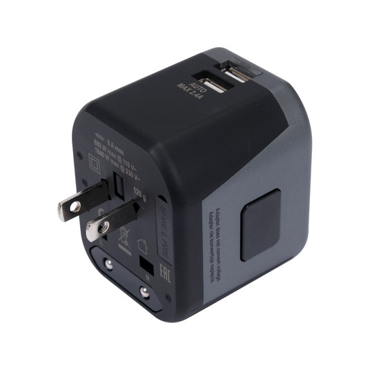 ADAPTER PODRÓŻNY UNIW. 2XUSB 12W -zdjęcie numer 5