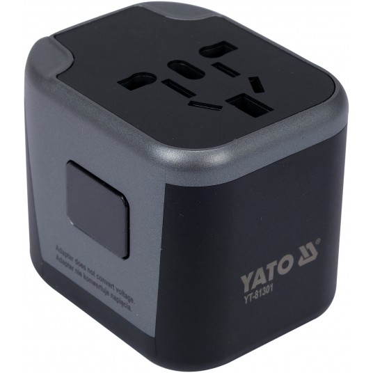 ADAPTER PODRÓŻNY UNIW. 2XUSB 12W -zdjęcie numer 2
