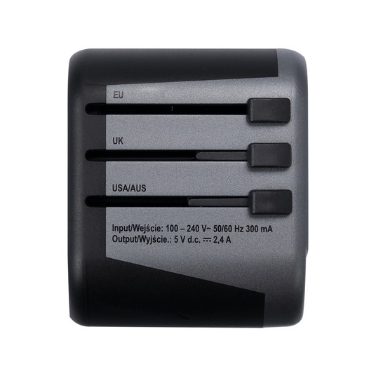 ADAPTER PODRÓŻNY UNIW. 2XUSB 12W -zdjęcie numer 9