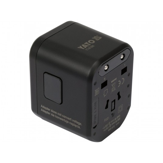 ADAPTER PODRÓŻNY UNIW. USB, USB-C 20W -zdjęcie numer 2
