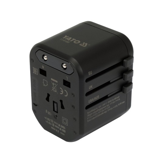 ADAPTER PODRÓŻNY UNIW. USB, USB-C 20W -zdjęcie numer 1