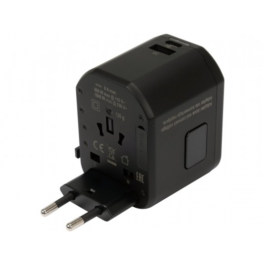 ADAPTER PODRÓŻNY UNIW. USB, USB-C 20W -zdjęcie numer 3