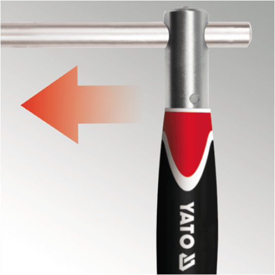 ADAPTER TYP-T Z OBROTOWĄ RĄCZKĄ 3/8" -zdjęcie numer 3