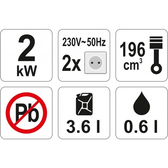 AGREGAT PRĄDOTWÓRCZY 2200W AVR -zdjęcie numer 3