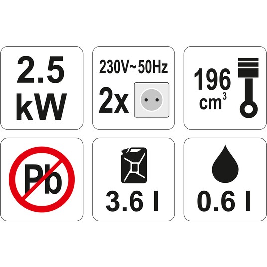AGREGAT PRĄDOTWÓRCZY 2700W AVR -zdjęcie numer 2
