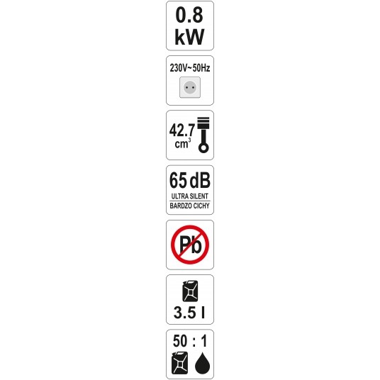 AGREGAT PRĄDOTWÓRCZY INWERTOROWY 800W -zdjęcie numer 2