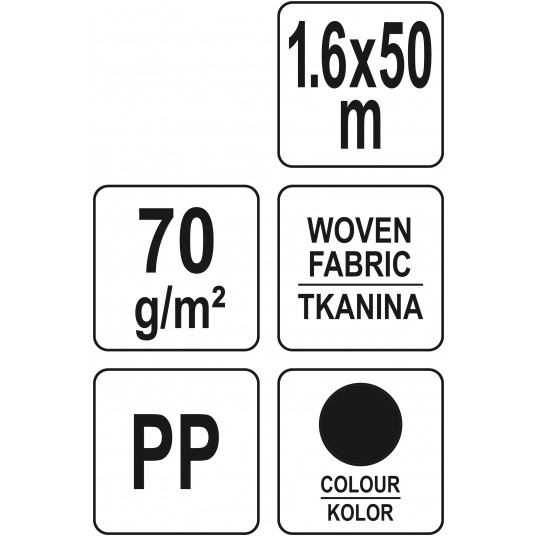 AGROTKANINA 70 G - 1,6x50M -zdjęcie numer 5