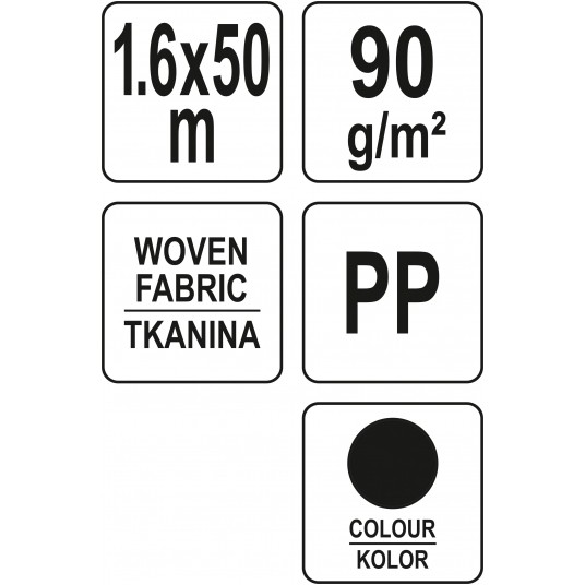 AGROTKANINA 90 G - 1,6x50M -zdjęcie numer 5