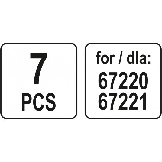 AKCES.DO MOPA PAROWEGO 67220,67221 -7SZT -zdjęcie numer 3