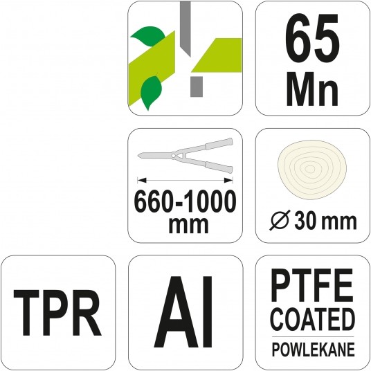 ALUM. SEKATOR TELESKOPOWY 660-1000MM -zdjęcie numer 3