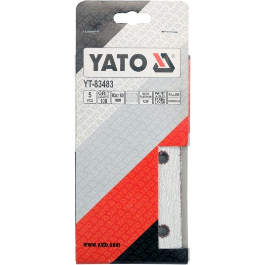 ARKUSZE ŚCIER RZEP OTWORY 93x180 P100 5S -zdjęcie numer 2