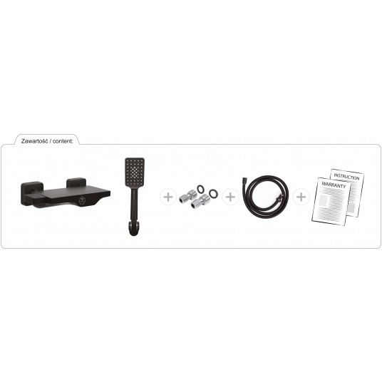 BATERIA PRYSZNICOWA NOIR 2 Z ZEST. PRYSZ -zdjęcie numer 8