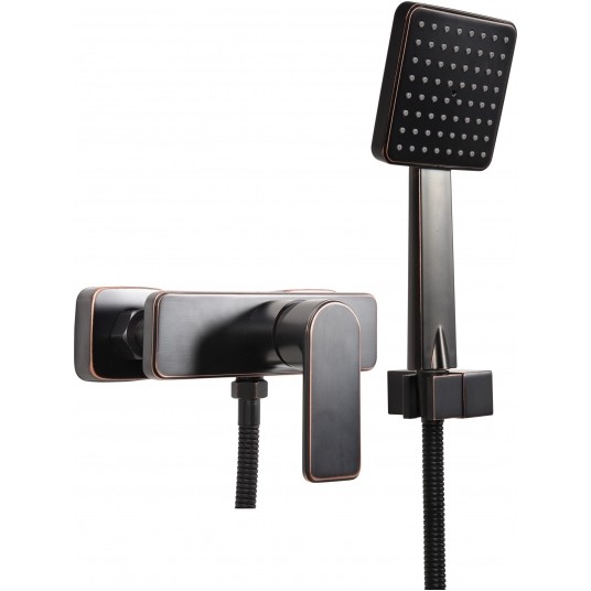 BATERIA PRYSZNICOWA RETRO BLACK 3 -zdjęcie numer 1