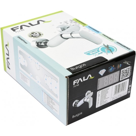 BATERIA PRYSZNICOWA ŚCIENNA BURGOS -zdjęcie numer 4