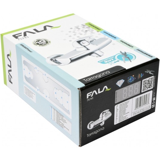 BATERIA PRYSZNICOWA ŚCIENNA TARRAGONA -zdjęcie numer 4