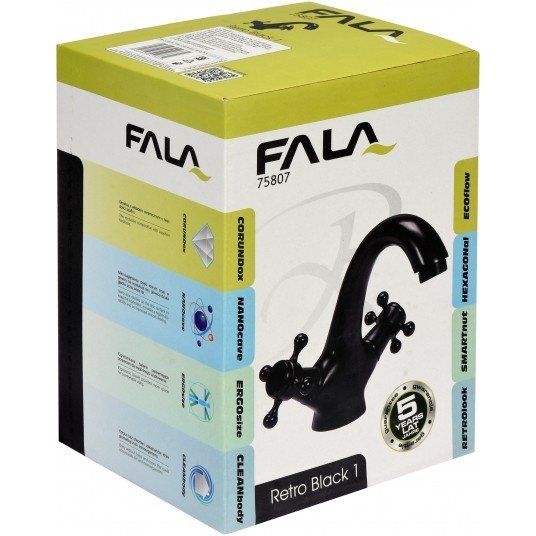 BATERIA UMYWALKOWA RETRO BLACK 1 -zdjęcie numer 2