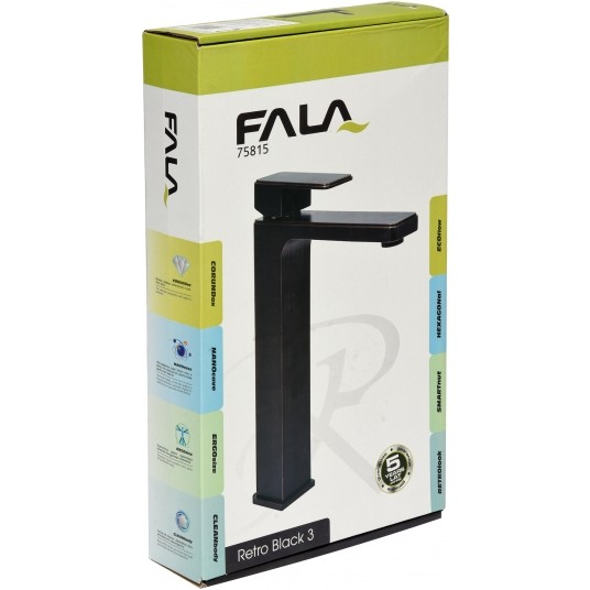 BATERIA UMYWALKOWA WYSOKA RETRO BLACK 3 -zdjęcie numer 2