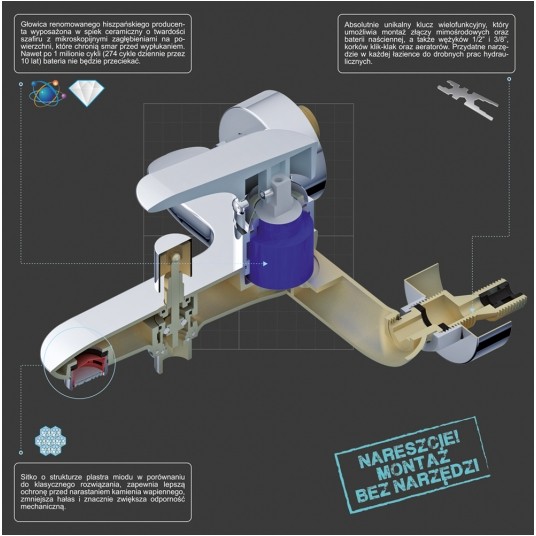 BATERIA WANNOWA ŚCIENNA BURGOS -zdjęcie numer 5