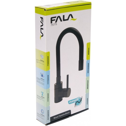 BATERIA ZLEW. 'BLACK FLEXIBLE' CZARNA -zdjęcie numer 6