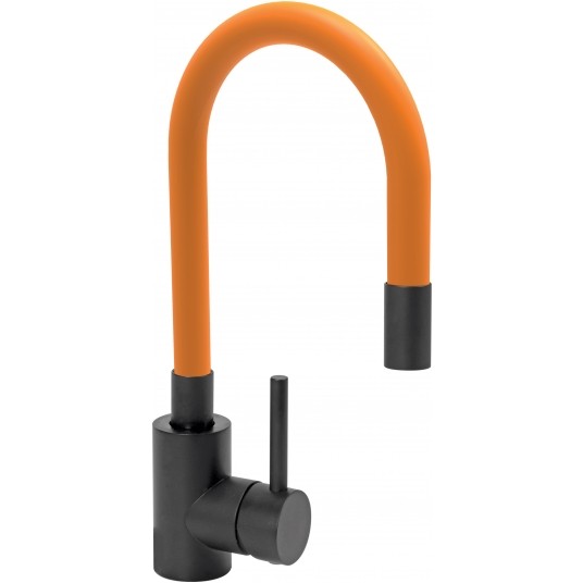 BATERIA ZLEW. 'BLACK FLEXIBLE' POMARAŃ. -zdjęcie numer 1