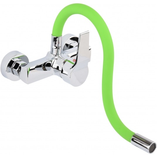 BATERIA ZLEW. ŚCIENNA FLEXIBLE ZIELONA -zdjęcie numer 4