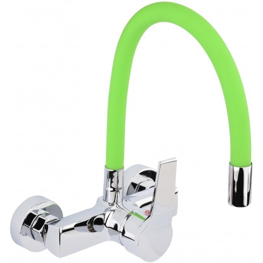 BATERIA ZLEW. ŚCIENNA FLEXIBLE ZIELONA -zdjęcie numer 1