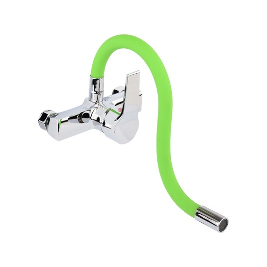 BATERIA ZLEW. ŚCIENNA FLEXIBLE ZIELONA -zdjęcie numer 4