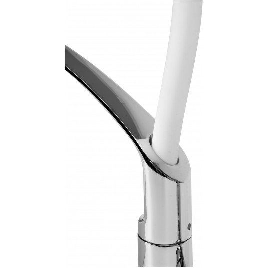 BATERIA ZLEWOZMYWAKOWA FLEXIBLE 2 BIAŁA -zdjęcie numer 3