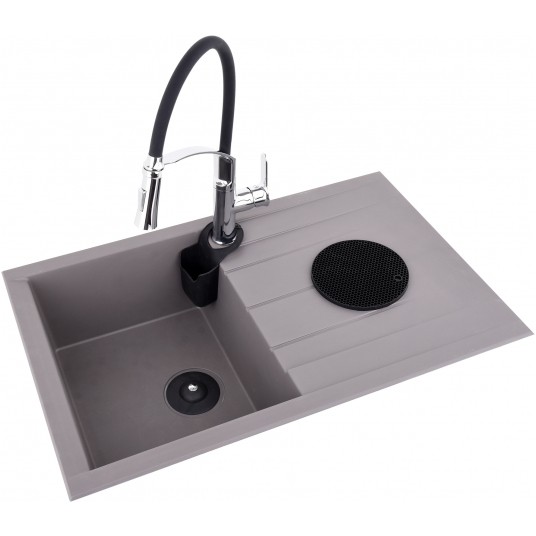 BATERIA ZLEWOZMYWAKOWA FLEXIBLE 2 CZARNA -zdjęcie numer 1