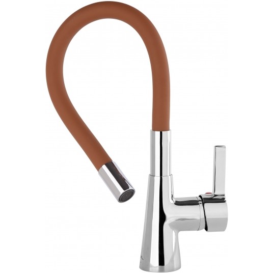 BATERIA ZLEWOZMYWAKOWA FLEXIBLE BRĄZOWA -zdjęcie numer 4