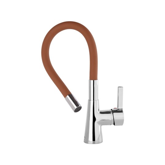 BATERIA ZLEWOZMYWAKOWA FLEXIBLE BRĄZOWA -zdjęcie numer 4