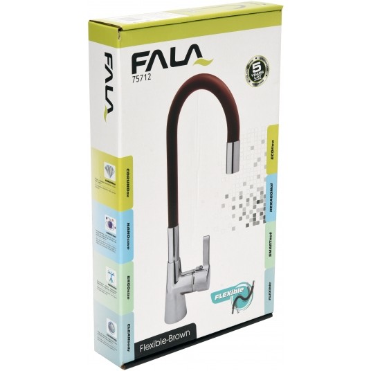 BATERIA ZLEWOZMYWAKOWA FLEXIBLE BRĄZOWA -zdjęcie numer 6