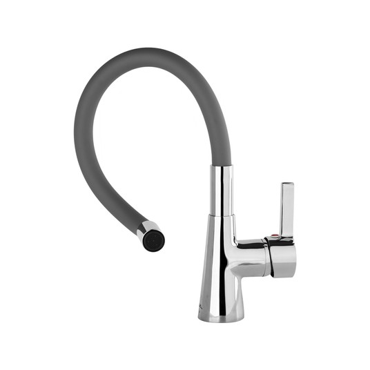 BATERIA ZLEWOZMYWAKOWA FLEXIBLE C. SZARA -zdjęcie numer 5