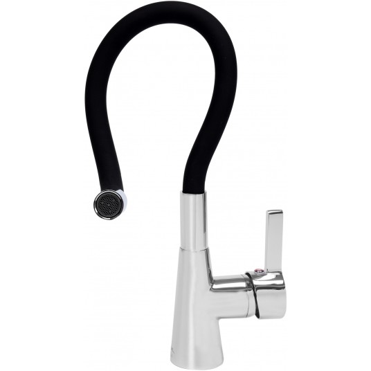 BATERIA ZLEWOZMYWAKOWA 'FLEXIBLE' CZARNA -zdjęcie numer 6