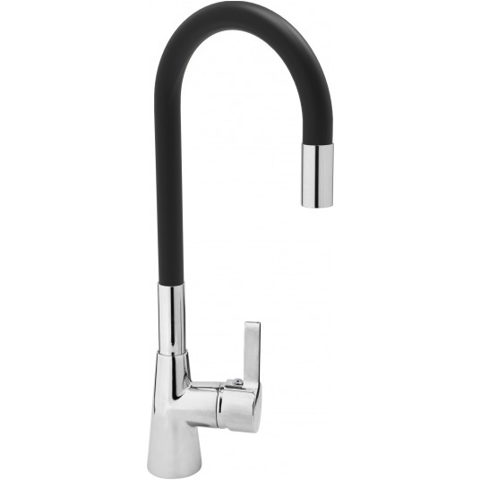 BATERIA ZLEWOZMYWAKOWA 'FLEXIBLE' CZARNA -zdjęcie numer 4