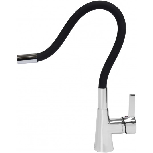 BATERIA ZLEWOZMYWAKOWA 'FLEXIBLE' CZARNA -zdjęcie numer 2