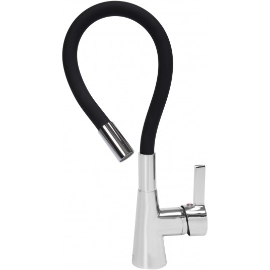 BATERIA ZLEWOZMYWAKOWA 'FLEXIBLE' CZARNA -zdjęcie numer 3