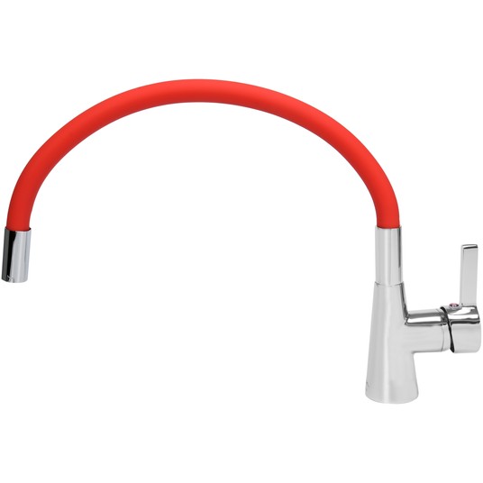 BATERIA ZLEWOZMYWAKOWA 'FLEXIBLE' CZERW. -zdjęcie numer 2