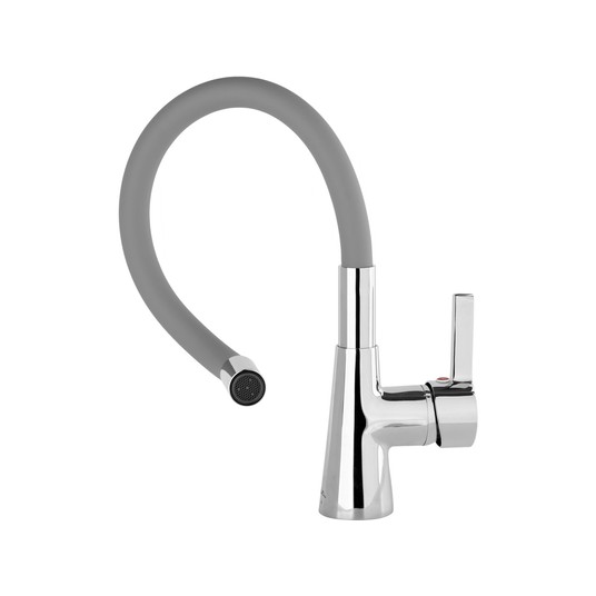 BATERIA ZLEWOZMYWAKOWA FLEXIBLE J. SZARA -zdjęcie numer 5