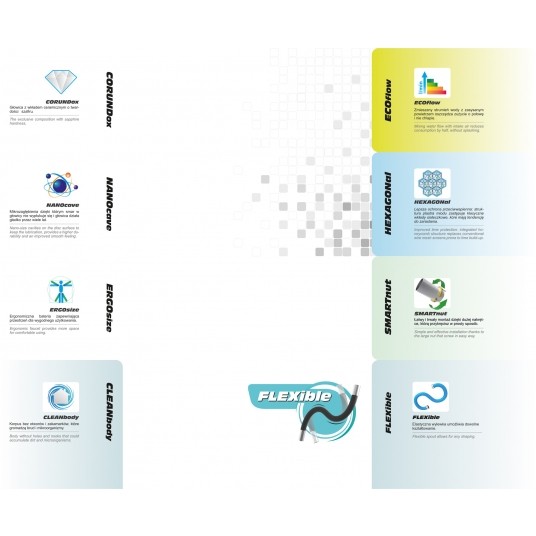 BATERIA ZLEWOZMYWAKOWA FLEXIBLE STEELY B -zdjęcie numer 3