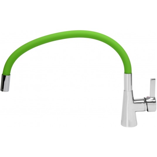 BATERIA ZLEWOZMYWAKOWA 'FLEXIBLE' ZIELEŃ -zdjęcie numer 1