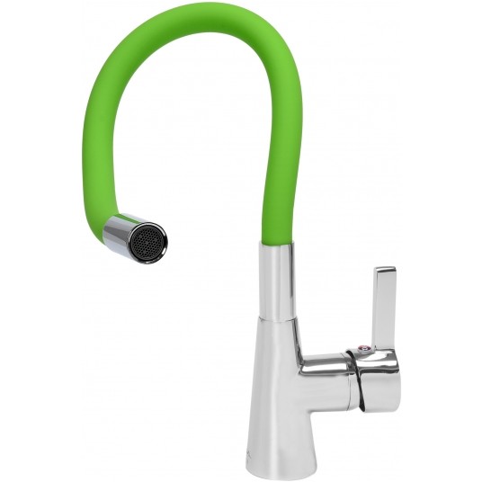 BATERIA ZLEWOZMYWAKOWA 'FLEXIBLE' ZIELEŃ -zdjęcie numer 4