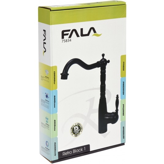 BATERIA ZLEWOZMYWAKOWA RETRO BLACK 1 -zdjęcie numer 5