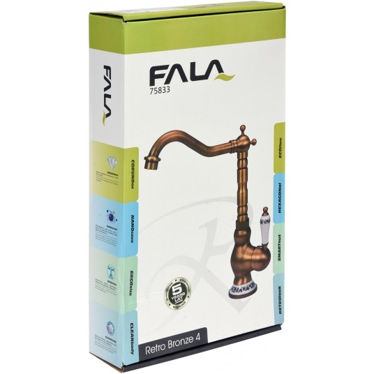 BATERIA ZLEWOZMYWAKOWA RETRO BRONZE 4 -zdjęcie numer 2