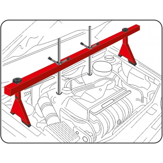 BELKA DO PODWIESZ. SILNIKA UDŹWIG 500KG -zdjęcie numer 3