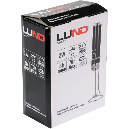 BEZPRZEWODOWY SPIENIACZ DO MLEKA, USB -zdjęcie numer 4