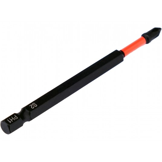 BIT UDAROWY 1/4"100 MM PH1 1 SZT -zdjęcie numer 3