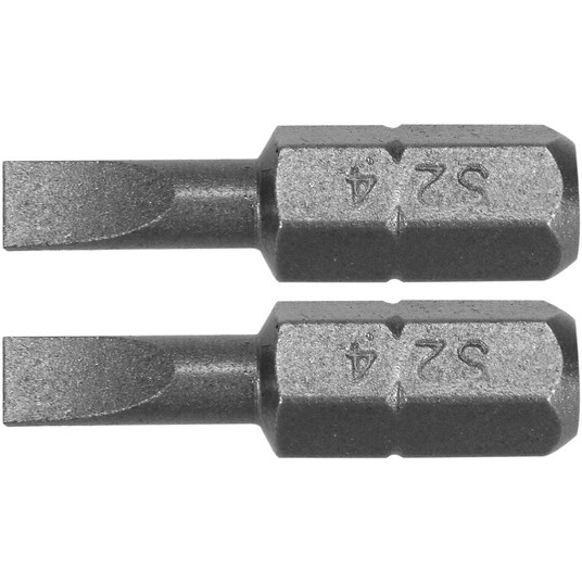 BITY 1/4"X25 MM, 4MM 2 SZT -zdjęcie numer 1