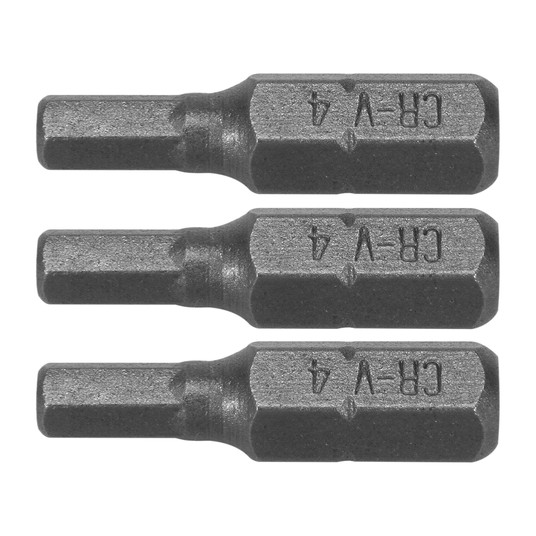 BITY 1/4"X25 MM HEX H4 3 SZT -zdjęcie numer 1