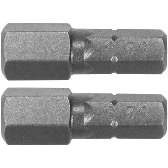 BITY 1/4"X25 MM HEX H8 2 SZT -zdjęcie numer 1